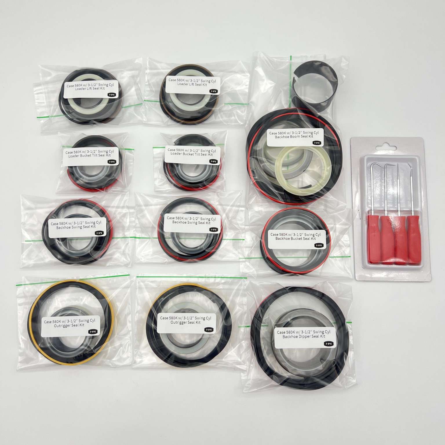 Case 580SK Backhoe Cylinders & Seal Kits